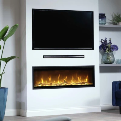 Ignite Evolve 100 Elektro Kamineinsatz Schwarz